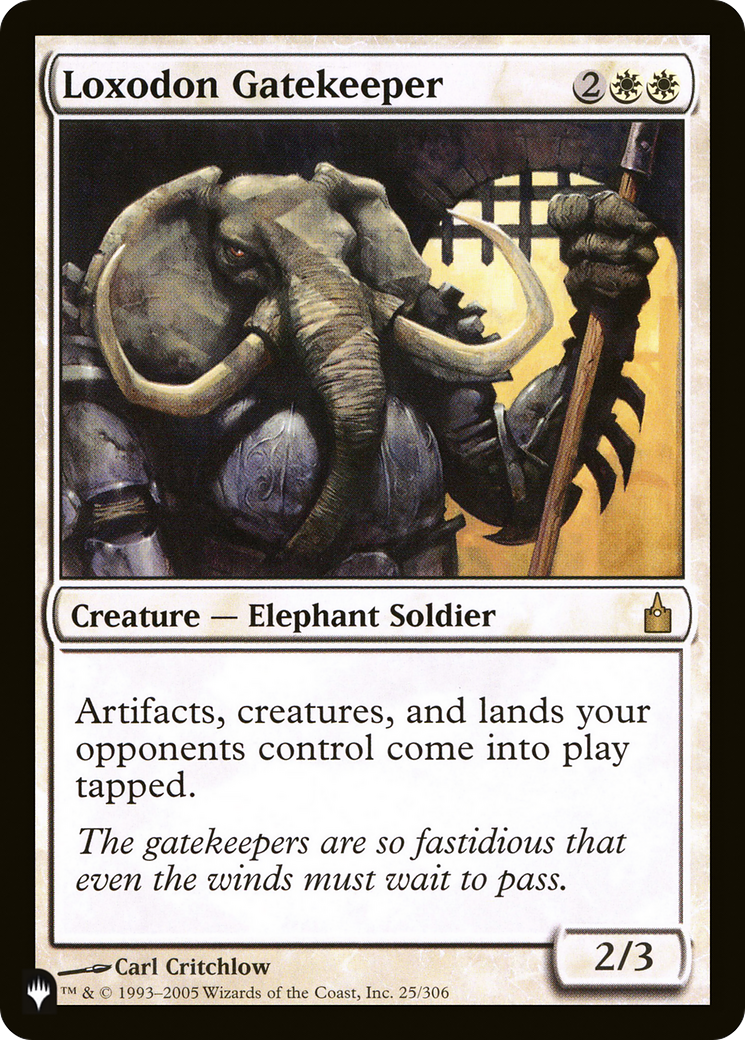 Image of Loxodon Gatekeeper [The List]