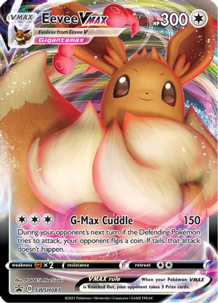Image of Eevee VMAX (SWSH087) [Sword & Shield: Black Star Promos]