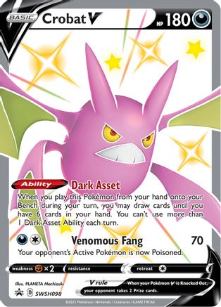 Image of Crobat V (SWSH098) [Sword & Shield: Black Star Promos]