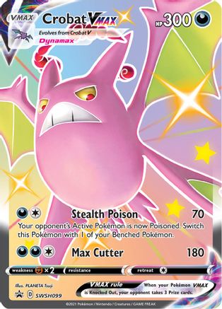 Image of Crobat VMAX (SWSH099) [Sword & Shield: Black Star Promos]