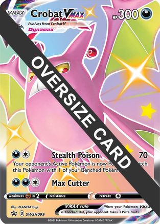 Image of Crobat VMAX (SWSH099) (Jumbo Card) [Sword & Shield: Black Star Promos]