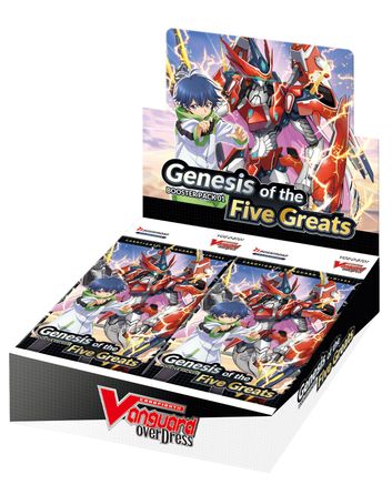 Image of Genesis of the Five Greats Booster Box (GENESIS OF THE FIVE GREATS)