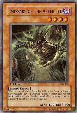Image of Emissary of the Afterlife [AST-076] Super Rare