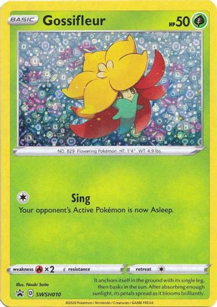 Image of Gossifleur (SWSH010) (General Mills Promo) [Sword & Shield: Black Star Promos]