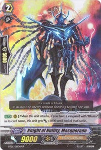 Image of Knight of Nullity, Masquerade (BT05/018EN) [Awakening of Twin Blades]