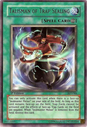Image of Talisman of Trap Sealing [AST-044] Rare