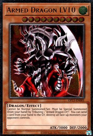 Image of Armed Dragon LV10 [OP15-EN001] Ultimate Rare