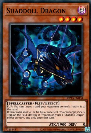 Image of Shaddoll Dragon [OP15-EN004] Super Rare