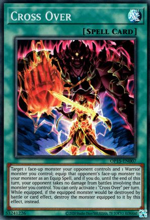 Image of Cross Over [OP15-EN007] Super Rare