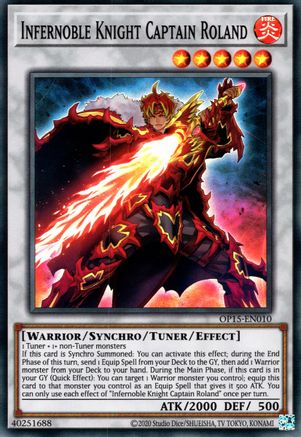 Image of Infernoble Knight Captain Roland [OP15-EN010] Super Rare
