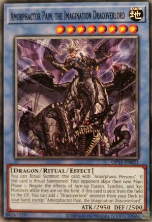 Image of Amorphactor Pain, the Imagination Dracoverlord [OP15-EN021] Common