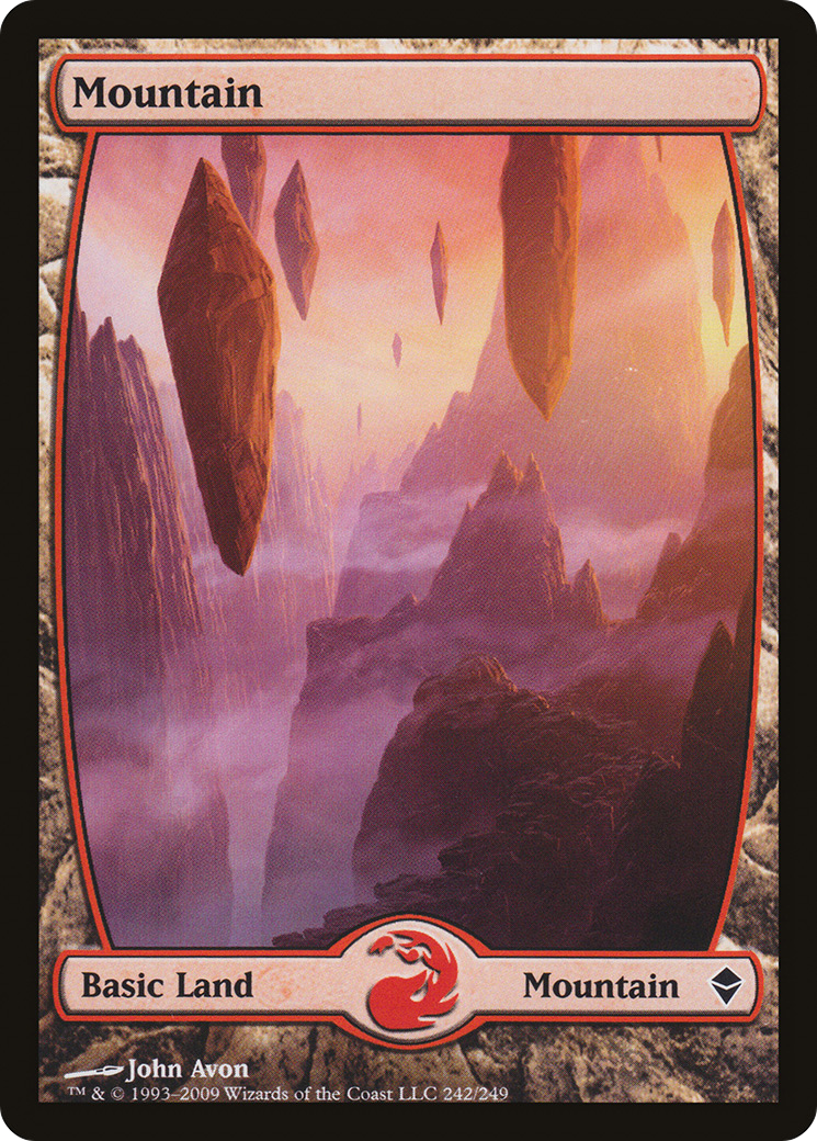 Image of Mountain (242) [Zendikar]