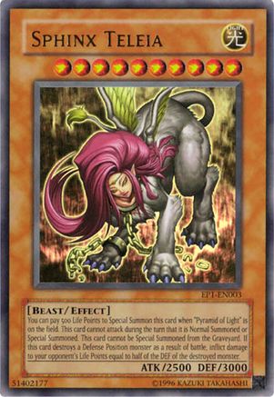 Image of Sphinx Teleia [EP1-EN003] Ultra Rare