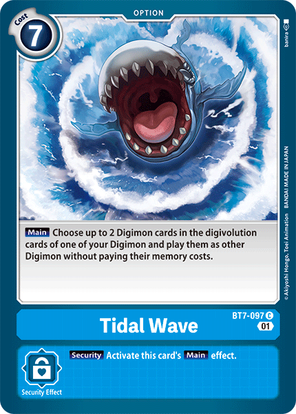 Image of Tidal Wave [BT7-097] [Next Adventure]