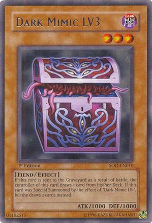 Image of Dark Mimic LV3 [SOD-EN010] Rare
