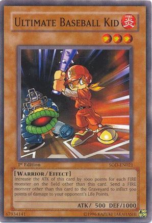 Image of Ultimate Baseball Kid [SOD-EN021] Common
