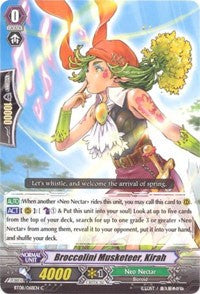 Image of Broccolini Musketeer, Kirah (BT08/068EN) [Blue Storm Armada]
