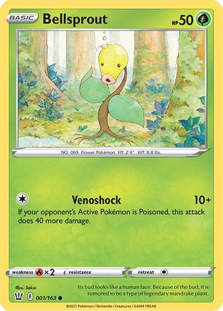 Image of Bellsprout (001/163) [Sword & Shield: Battle Styles]