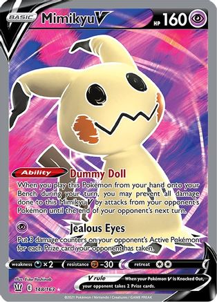 Image of Mimikyu V (148/163) [Sword & Shield: Battle Styles]