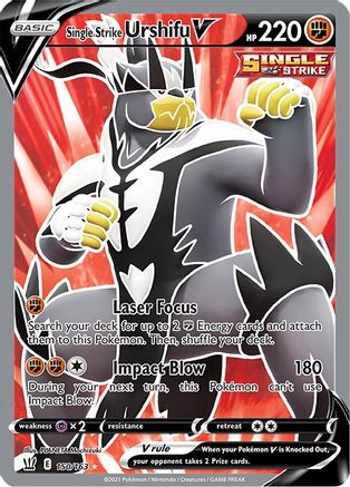Image of Single Strike Urshifu V (150/163) [Sword & Shield: Battle Styles]