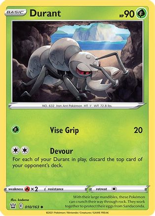 Image of Durant (010/163) [Sword & Shield: Battle Styles]