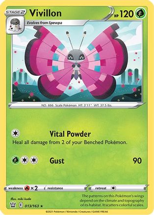 Image of Vivillon (013/163) [Sword & Shield: Battle Styles]