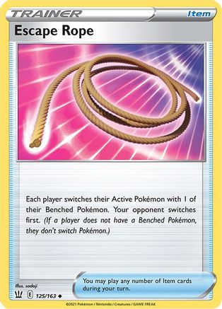 Image of Escape Rope (125/163) [Sword & Shield: Battle Styles]
