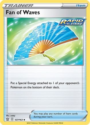 Image of Fan of Waves (127/163) [Sword & Shield: Battle Styles]