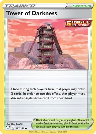 Image of Tower of Darkness (137/163) [Sword & Shield: Battle Styles]
