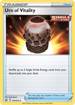 Image of Urn of Vitality (139/163) [Sword & Shield: Battle Styles]