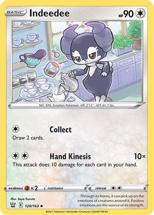 Image of Indeedee (120/163) [Sword & Shield: Battle Styles]