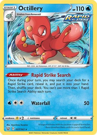 Image of Octillery (037/163) [Sword & Shield: Battle Styles]