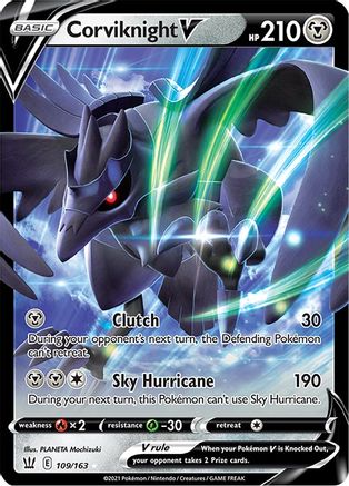 Image of Corviknight V (109/163) [Sword & Shield: Battle Styles]