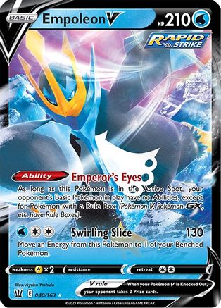 Image of Empoleon V (040/163) [Sword & Shield: Battle Styles]