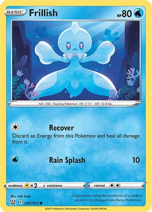 Image of Frillish (041/163) [Sword & Shield: Battle Styles]