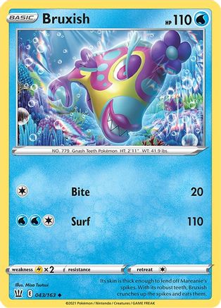 Image of Bruxish (043/163) [Sword & Shield: Battle Styles]