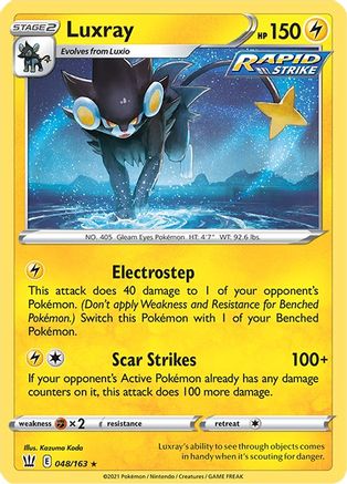 Image of Luxray (048/163) [Sword & Shield: Battle Styles]