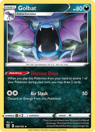 Image of Golbat (090/163) [Sword & Shield: Battle Styles]