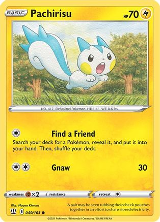 Image of Pachirisu (049/163) [Sword & Shield: Battle Styles]