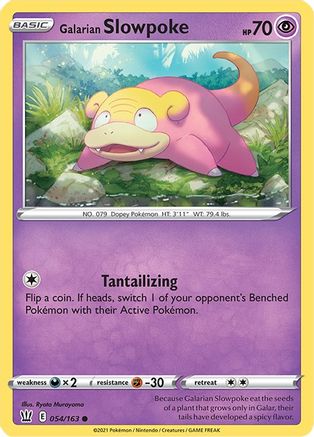 Image of Galarian Slowpoke (054/163) [Sword & Shield: Battle Styles]