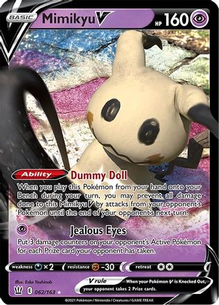 Image of Mimikyu V (062/163) [Sword & Shield: Battle Styles]