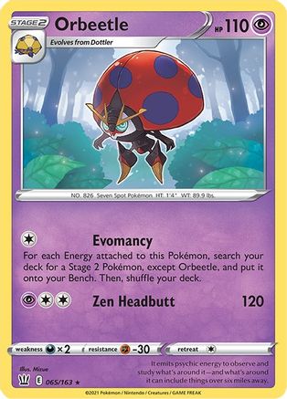 Image of Orbeetle (065/163) [Sword & Shield: Battle Styles]