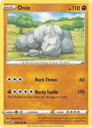 Image of Onix (068/163) [Sword & Shield: Battle Styles]