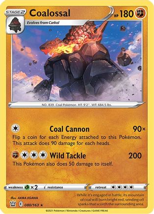Image of Coalossal (080/163) [Sword & Shield: Battle Styles]