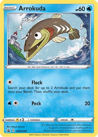 Image of Arrokuda (SWSH093) [Sword & Shield: Black Star Promos]