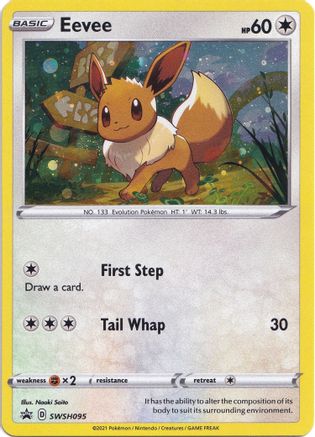 Image of Eevee (SWSH095) [Sword & Shield: Black Star Promos]