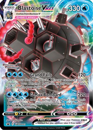 Image of Blastoise VMAX (SWSH103) [Sword & Shield: Black Star Promos]
