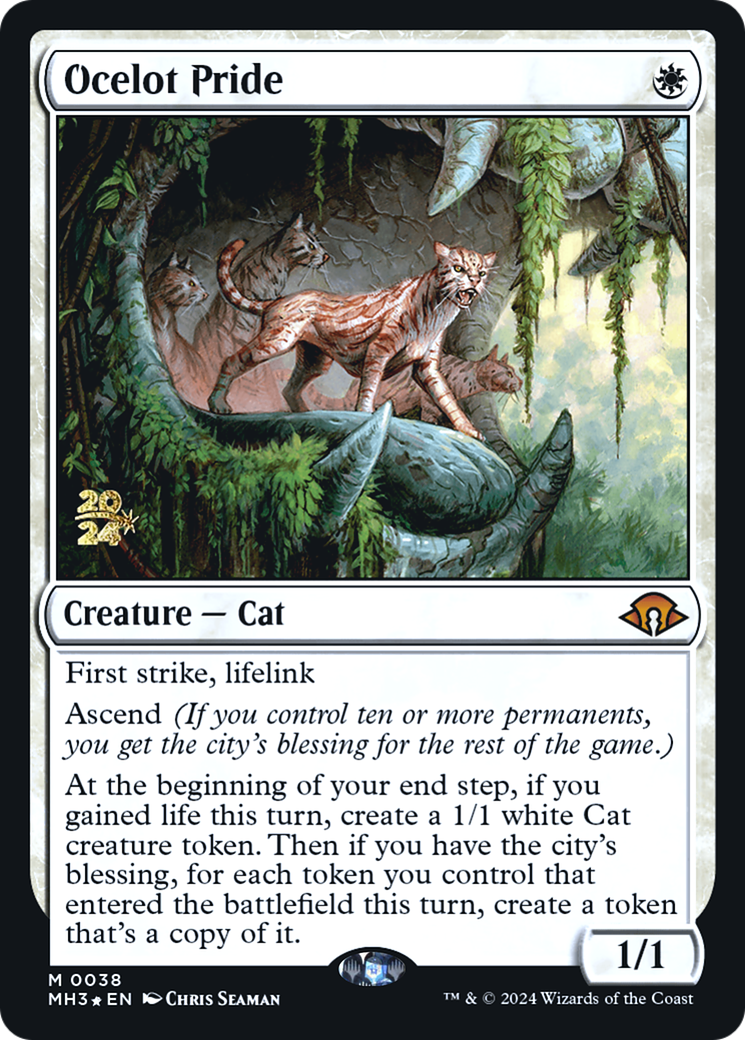 Image of Ocelot Pride [Modern Horizons 3 Prerelease Promos]