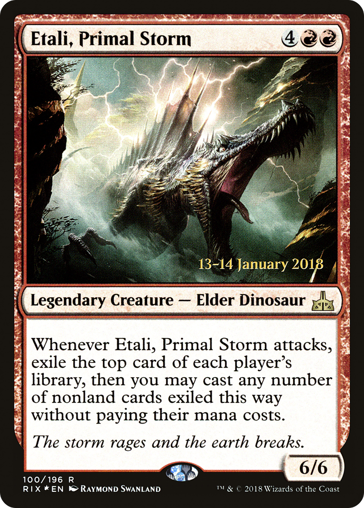 Image of Etali, Primal Storm [Rivals of Ixalan Prerelease Promos]