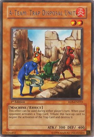 Image of A-Team: Trap Disposal Unit [RDS-EN033] Rare